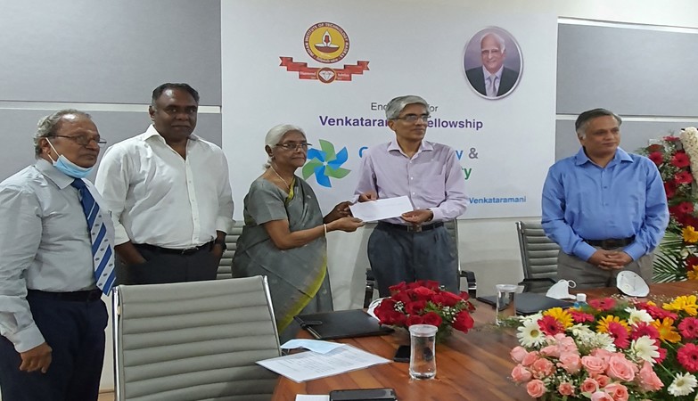 ‘Venkataramani Fellowship in Clean Energy and Green Mobility’ established at IIT Madras