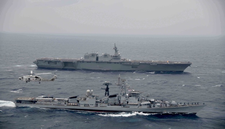 Japan-India joint naval drills-Jimex 22 in the Bay of Bengal concludes