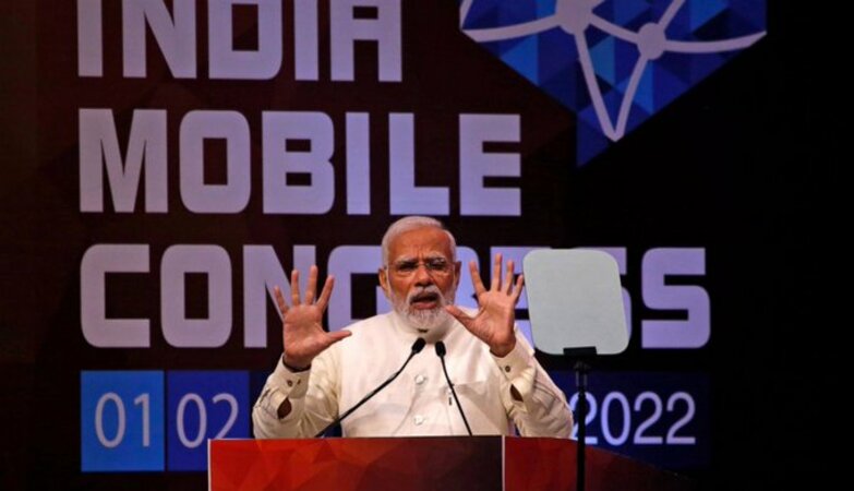 “India will take full benefit of the 4th industrial revolution” says PM after launching 5G