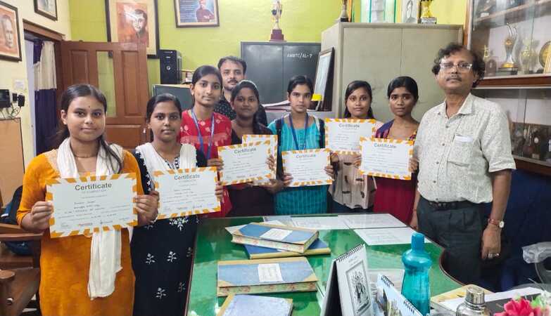 Opportunity Skill Training Program empowers female students at Asannagar Madanmohan Tarkalanka College